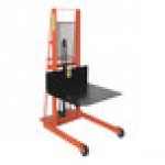 Wesco Industrial Products 1,000 lb. Economy Series Hydraulic Large Platform Stacker with 32 Wesco Industrial Products 1,000 lb. Economy Series Hydraulic Large Platform Stacker with 32