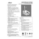 American Standard Afwall Millennium FloWise 3351101.020 Vitreous China Wall-Mount Elongated Flushometer Toilet with EverClean - 1.1 to 1.6 GPF American Standard Afwall Millennium FloWise 3351101.020 Vitreous China Wall-Mount Elongated Flushometer Toilet with EverClean - 1.1 to 1.6 GPF