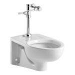 American Standard Afwall Millennium FloWise 3351101.020 Vitreous China Wall-Mount Elongated Flushometer Toilet with EverClean - 1.1 to 1.6 GPF American Standard Afwall Millennium FloWise 3351101.020 Vitreous China Wall-Mount Elongated Flushometer Toilet with EverClean - 1.1 to 1.6 GPF