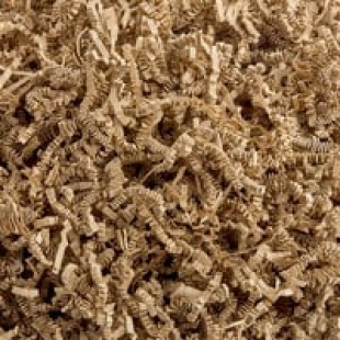 Lavex 40 lb. Crinkle Paper Shred Kraft
