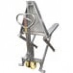 Wesco Industrial Products 272859 2,200 lb. Stainless Steel Manual Telescoping High Lift Pallet Truck