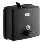 Lavex 48 fl. oz. (1,420 mL) Matte Black Stainless Steel Manual Surface-Mounted Liquid Soap Dispenser Lavex 48 fl. oz. (1,420 mL) Matte Black Stainless Steel Manual Surface-Mounted Liquid Soap Dispenser