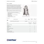 Nilfisk S3BN1 L100 FM 26 Gallon Steel Single-Phase 3-Motor Industrial Wet / Dry Vacuum - 120V Nilfisk S3BN1 L100 FM 26 Gallon Steel Single-Phase 3-Motor Industrial Wet / Dry Vacuum - 120V