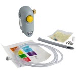 Dema Fusion One Manual Bottle Filling Chemical Dispenser with Action Gap and Yellow Push Button - 1.0 GPM Dema Fusion One Manual Bottle Filling Chemical Dispenser with Action Gap and Yellow Push Button - 1.0 GPM