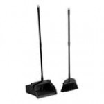 Advantage Supplies Black Lobby Broom with 35 3/8
