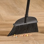 Advantage Supplies Black Lobby Broom with 35 3/8