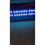 Lavex Zap N Trap Stainless Steel Indoor Insect Trap / Bug Zapper with 3000 sq. ft. Coverage - 120V, 80W