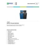 Busch Systems Spectrum 140032 48 Gallon Color-Coded Powder-Coated Steel Two Stream Decorative Recyclables / Waste Receptacle with Signs Busch Systems Spectrum 140032 48 Gallon Color-Coded Powder-Coated Steel Two Stream Decorative Recyclables / Waste Receptacle with Signs