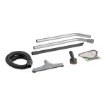 ProTeam 107342 Super Coach Pro 10 Qt. Backpack Vacuum with 105891 Hard Floor Kit with Horse Hair and Nylon Brush Blend - 120V