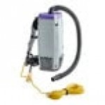 ProTeam 107342 Super Coach Pro 10 Qt. Backpack Vacuum with 105891 Hard Floor Kit with Horse Hair and Nylon Brush Blend - 120V