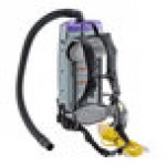 ProTeam 107342 Super Coach Pro 10 Qt. Backpack Vacuum with 105891 Hard Floor Kit with Horse Hair and Nylon Brush Blend - 120V
