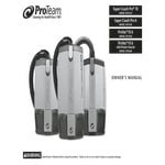ProTeam 107342 Super Coach Pro 10 Qt. Backpack Vacuum with 105891 Hard Floor Kit with Horse Hair and Nylon Brush Blend - 120V
