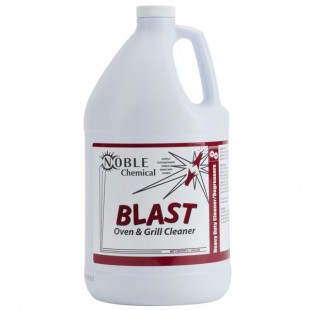 Noble 1 Gallon / 128 oz. Blast Ready-to-Use Liquid Oven & Grill Cleaner - 4/Case
