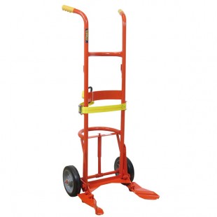 Wesco Industrial Products 1,000 lb. Steel / Poly / Fiber Drum Truck with (2) 10