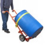 Wesco Industrial Products 1,000 lb. Steel / Poly / Fiber Drum Truck with (2) 10