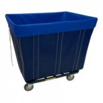 R&B Wire Products, Inc. 12 Bushel Black Fully Sewn Vinyl Basket Truck with Bumper and Swivel Casters 412SOBC/BLK R&B Wire Products, Inc. 12 Bushel Black Fully Sewn Vinyl Basket Truck with Bumper and Swivel Casters 412SOBC/BLK