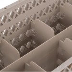 Vollrath HR1C1CCA Traex® Half-Size Beige 10 Compartment 9 1/16