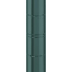Metro 5N357K3 Super Erecta Metroseal Green Wire Stationary Starter Shelving Unit - 18 Metro 5N357K3 Super Erecta Metroseal Green Wire Stationary Starter Shelving Unit - 18