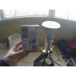 Satco S9630 6.5 Watt (50 Watt Equivalent) Frosted Warm White LED Flood Lamp Reflector Light Bulb - 120V (R20) Satco S9630 6.5 Watt (50 Watt Equivalent) Frosted Warm White LED Flood Lamp Reflector Light Bulb - 120V (R20)