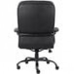 Boss B991-CP Black CaressoftPlus Heavy Duty Double Plush Chair