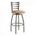 Lancaster Table & Seating Clear Coat Finish Ladder Back Chair with 2 1/2 Lancaster Table & Seating Clear Coat Finish Ladder Back Chair with 2 1/2