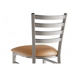 Lancaster Table & Seating Clear Coat Finish Ladder Back Chair with 2 1/2 Lancaster Table & Seating Clear Coat Finish Ladder Back Chair with 2 1/2