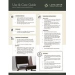Lancaster Table & Seating Clear Coat Finish Ladder Back Chair with 2 1/2 Lancaster Table & Seating Clear Coat Finish Ladder Back Chair with 2 1/2