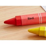Choice 2-Pack Double-Sided Hexagonal Kids' Restaurant Crayons in Cello Wrap - 1,000/Case