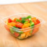 Sabert 15012B500 Bowl2 12 oz. Clear PET Square Deli / Catering Bowl - 500/Case Sabert 15012B500 Bowl2 12 oz. Clear PET Square Deli / Catering Bowl - 500/Case