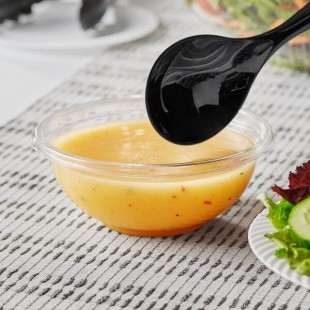 Visions 12 oz. Clear PET Plastic Round Catering / Serving Bowl - 200/Case