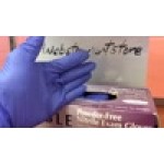 Noble Low Dermatitis Potential Nitrile Blue Exam Grade 4.5 Mil Textured Gloves - Medium - 1,000/Case Noble Low Dermatitis Potential Nitrile Blue Exam Grade 4.5 Mil Textured Gloves - Medium - 1,000/Case