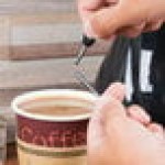 Royal Paper STRNPLUG-BK Stix To Go Black Beverage Plug and Stirrer - 200/Pack Royal Paper STRNPLUG-BK Stix To Go Black Beverage Plug and Stirrer - 200/Pack
