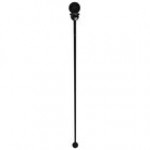 Royal Paper STRNPLUG-BK Stix To Go Black Beverage Plug and Stirrer - 200/Pack Royal Paper STRNPLUG-BK Stix To Go Black Beverage Plug and Stirrer - 200/Pack