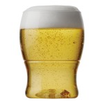 Tossware POP 7 oz. Customizable Plastic Mini Pint Glass - 48/Case
