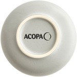 Acopa Embers 10 oz. Gray Matte Stoneware Bowl - Sample