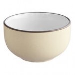 Acopa Embers 13 oz. Midnight Blue Matte Stoneware Bowl - Sample