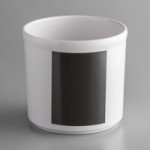 Cal-Mil 1950-64LIDN Notched Lid for 64 oz. Round Melamine Jar - 6