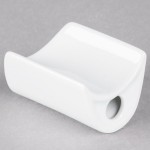Tuxton GZP-733 TuxTrendz 2.875 oz. Porcelain White China Pepper Shaker - 12/Case Tuxton GZP-733 TuxTrendz 2.875 oz. Porcelain White China Pepper Shaker - 12/Case