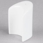 Tuxton GZP-733 TuxTrendz 2.875 oz. Porcelain White China Pepper Shaker - 12/Case Tuxton GZP-733 TuxTrendz 2.875 oz. Porcelain White China Pepper Shaker - 12/Case