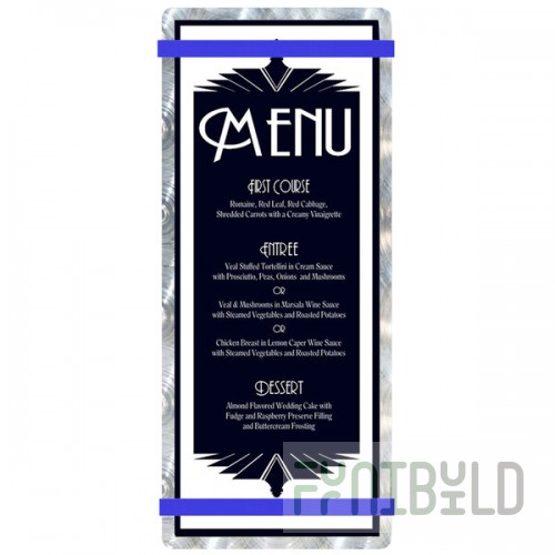 Menu Solutions ALSIN41-RB Alumitique 4 1/4