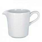 RAK Porcelain Helm 33.8 Bright White Embossed Porcelain Jug - 4/Case RAK Porcelain Helm 33.8 Bright White Embossed Porcelain Jug - 4/Case