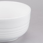 TableCraft CW3170W 3.5 Qt. White Cast Aluminum Fruit Bowl