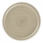 RAK Porcelain Rakstone Selva 37.2 oz. Gray Porcelain Bowl - 4/Case