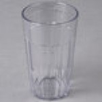 Cambro NT10152 Newport 10 oz. Clear Customizable SAN Plastic Tumbler - 36/Case Cambro NT10152 Newport 10 oz. Clear Customizable SAN Plastic Tumbler - 36/Case