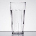 Cambro NT10152 Newport 10 oz. Clear Customizable SAN Plastic Tumbler - 36/Case Cambro NT10152 Newport 10 oz. Clear Customizable SAN Plastic Tumbler - 36/Case