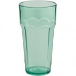 Choice 16 oz. Blue Plastic Paneled Tumbler - 12/Pack Choice 16 oz. Blue Plastic Paneled Tumbler - 12/Pack