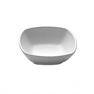 Elite Global Solutions JW1506 Zen 9 oz. White Square Bowl - 6/Case