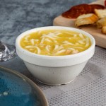 Thunder Group AD306WS San Marino 10 oz. Melamine Salad Bowl - 12/Case
