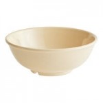 Acopa Foundations 8 oz. Tan Melamine Bouillon Cup - 12/Case