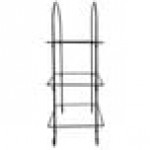 American Metalcraft IS13 Ironworks Three-Tier Rectangular Display Stand
